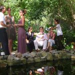 Dinning at the Butterfly Farm